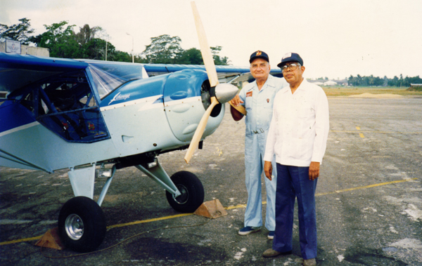 Ray and Prof Ponnaperuma