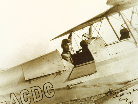 Young, Ray Wijewardene flying in his Cambridge days'