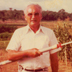 Ray Wijewardene demonstrates the micro-spray developed while at International Institute of Tropical Agriculture (IITA), Ibadan, Nigeria. Circa late 1970s